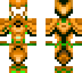 orange dragon armour