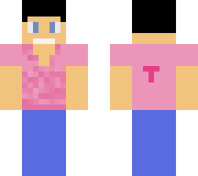 pink simple skin (boy)