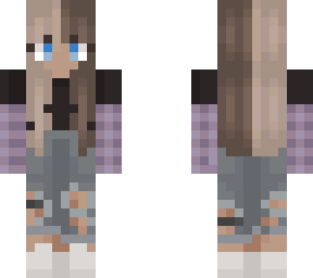purple person