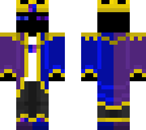 purple vs blue enderman king