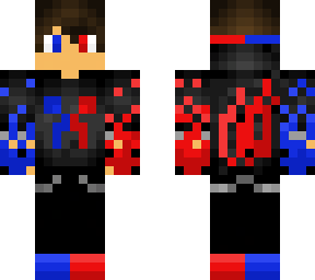 red & blue epic boy