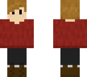 red sweater girl