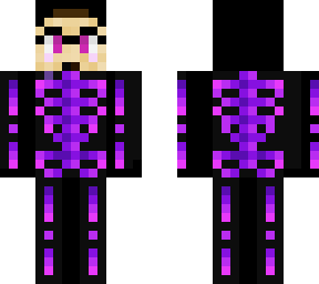 samu esqueleto morado