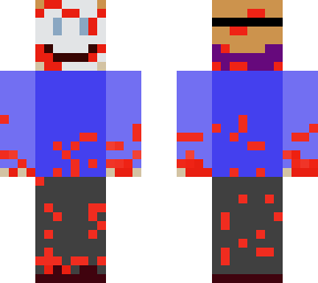 scary with mask