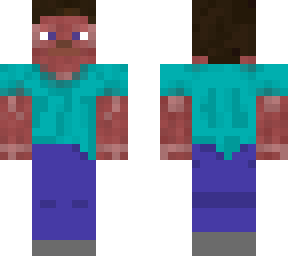 skinned steve