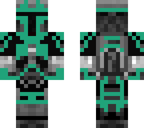 teal mandalorian