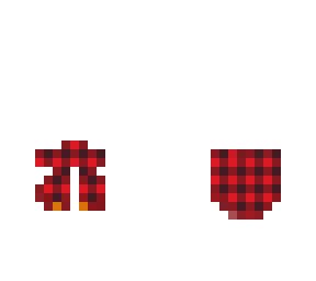 tied flannel!