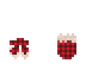 tied flannel! now with fluff!
