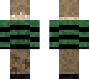 tildas black and green jumper skin