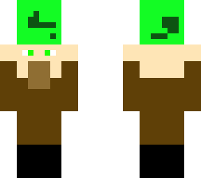 villager with emerald bloack