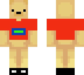 winnie the pooh with t-shirt and shoes