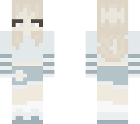 ~ blue blonde girl ~