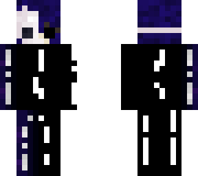 //skeleton girl w| mask// happy skintober :d