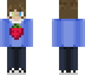 .:strawberry shirt girl:.