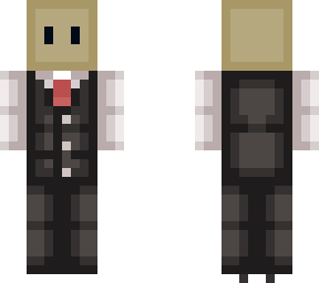 bag in a suit :p