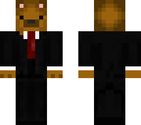 bear in a suit