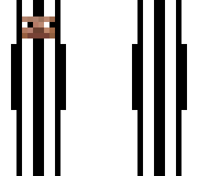 black and white skin