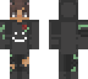 black hoodie boy