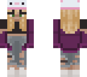 Me Girl Axolotl Minecraft Skins
