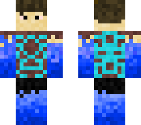 blue fire bender