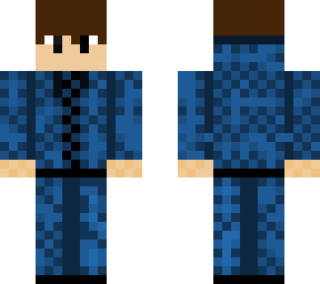 blue hoodie skin with unique pattern