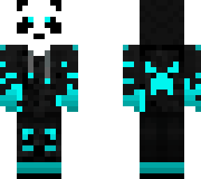 blue panda