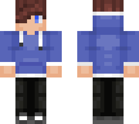 blue shirt boy