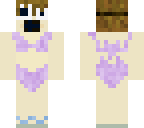 boy in bikini and goggles