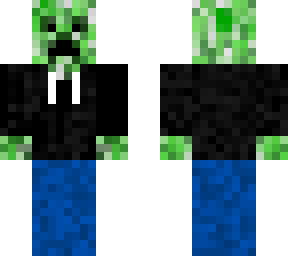creeper with hoodie