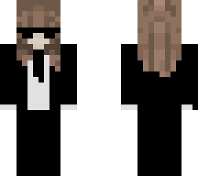 girl in suit
