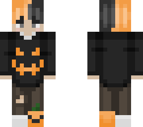 halloween pumpkin boy