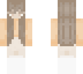me w/ orange sweater, offwhite skirt (re-upload re desc)