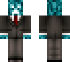 nr creeper in a suit