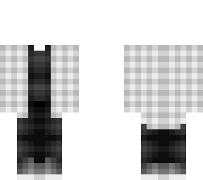 ob - white & black checkered outfit