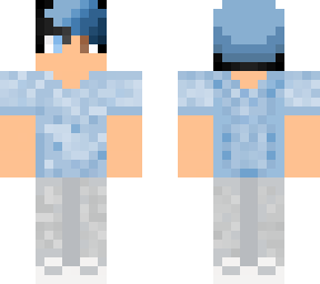 pastel blue beanie guy