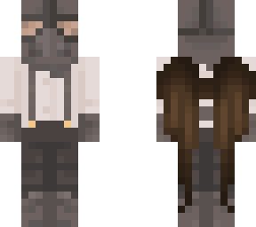 plague doctor with wings