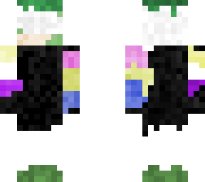 pride moss monster (pan+non-bi)