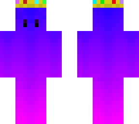 purple gradient crown