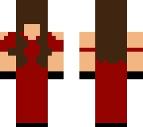 red dress rose