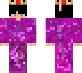 some purple dude with crown