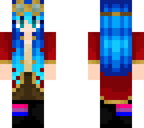steampunk pirate with pride flag