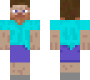 steve in shorts and t-shirt