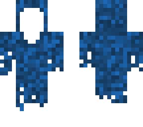 tethered blue robe