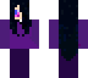 the long haired girl