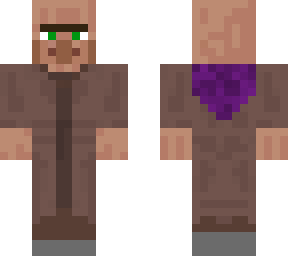 villager with cape