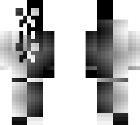 white and black creeper