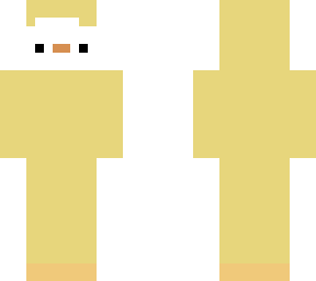 a goose but dressed as a duck