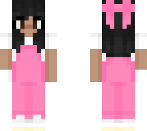 abi cow pink overalls