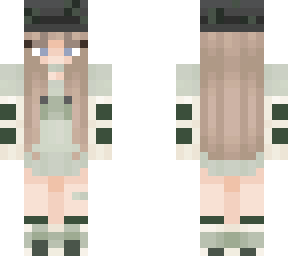 aesthetic green girl <3