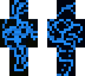 black blue guy